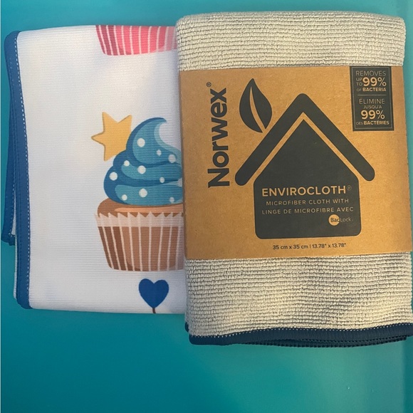 Norwex Other - NWT Norwex Birthday Window Cloth and EnviroCloth Set